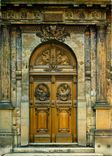 CPM Petit Luxembourg Portail d'Alphonse de Gisors au fond de l'ancienne Eglise des Filles du Calvair