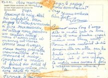 CPM Leysin Alpes Vaudoises Le Train Aigle Leysin et vue sur les Dents du Midi 