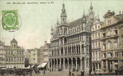 Brussels - CPA- Grand Palais - House of the King