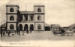 Morocco Ismailia CPA The station