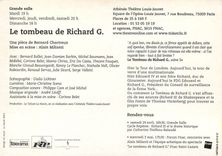 CPM Le tombeau de Richard G 