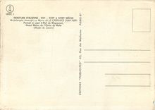 CPM Peinture Italienne Michaelangelo Amerighi ou Merisi dit le Caravage Musee du Louvre 