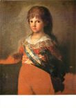 CPM Exposition Goya Portrait de l'Infant Francisco de Paula Madrid Musee du Prado 