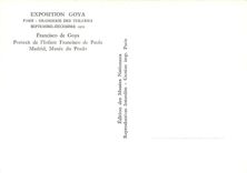 CPM Exposition Goya Portrait de l'Infant Francisco de Paula Madrid Musee du Prado 