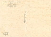 CPM Paris Le Palais de la Radio et la Tour Eiffel 