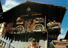 CPM Schweiz Switzerland Chalet in Murren Berner Oberland 