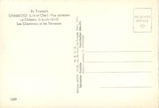 CPM Chambord Loir et Cher Vue aerienne Le Chateau Facade Nord 