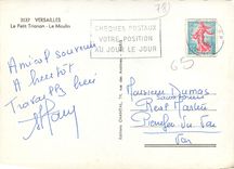 CPM Versailles Le Petit Trianon Le Moulin 