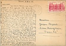 CPM Nimes Gard Vue generale et les Arenes