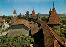 CPM Murten Ringmauer Morat Mur d'Enceinte 