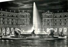 CPM Roma notturne Esedra Platz 