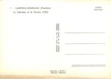 CPA Lampaul Guimiliau Finistere Le Calvaire et le Porche 