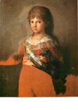 CPM Exposition Goya Paris Francisco de Goya Portrait de l'Infant Francisco de Paula 