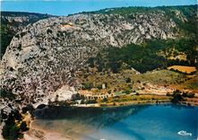 CPM Quinson Alp de Hte Prov Le lac de Quinson 
