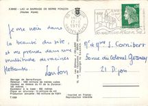 CPM Lac et Barrage de Serre Poncon Hautes Alpes
