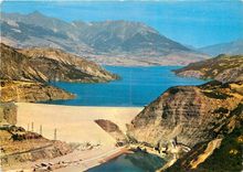 CPM Les Alpes Le Barrage de Serre Poncon 