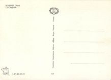 CPM Bormes Var La Chapelle 