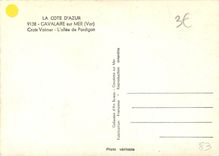 CPM Cavalaire sur Mer Var Croix Valmer L'allee de Pardigon