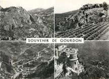 CPM Souvenir de Gourdon 