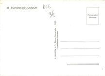 CPM Souvenir de Gourdon 