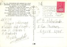 CPM Gourdon Alpes Maritimes Vue generale