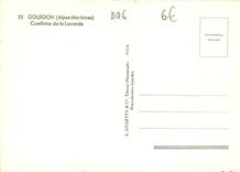 CPM Gourdon Alpes Maritimes Cueillette de la Lavande