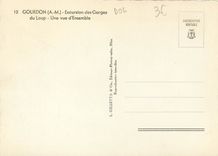 CPM Gourdon AM Excursion des Gorges du Loup Une vue d'Ensemble