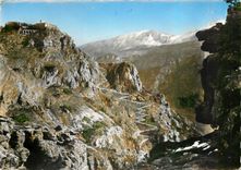 CPM Gourdon Village AM Le Chemin du Paradis 