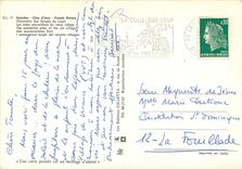 CPM Gourdon Cote d'Azur French Riviera 