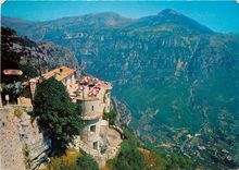 CPM Gourdon Alpes Maritimes Le Vieux Chateau et la Vallee du Loup 