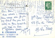 CPM Gourdon AM Excursion aux Gorges du Loup