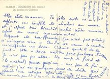 CPM Gourdon Les jardins du Chateau 