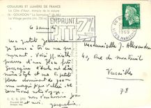 CPM Gourdon La Sarrazine AM Le Village Perche L'Eglise