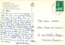 CPM Gourdon Le pittoresque Village perche au sommet de la montagne