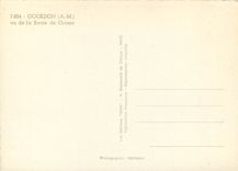 CPM Gourdon AM vu de la Route de Grasse