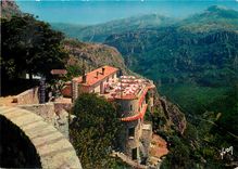 CPM Gourdon La Sarrazine Alpes Maritime Le Restaurant 