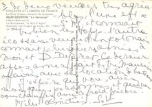 CPM Gourdon La Sarrazine Alpes Maritime Le Restaurant