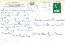 CPM Gourdon Alpes Maritimes Vieux village feodal 