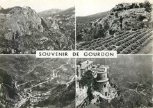 CPM Souvenir de Gourdon 