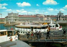 CPM Lisboa Quai des Colonnes et Place du Commerce 