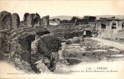 Interior Frejus of the Roman ruins Arenas CPA