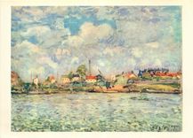 CPM Les Chefs d'Ceuvre du Musee du Havre Alfred Sisley Le Point du jour 