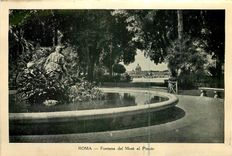 CPM Roma Fontana del Mose al Pincio 