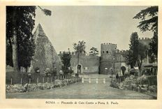 CPM Roma Piramide di Caio Cestio e Porta S Paolo 