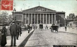 Paris it Room of the Deputies-CPA