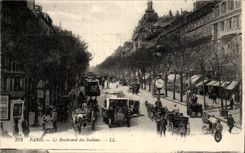 Paris Boulevard of the Italians - CPA