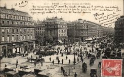 Paris Places and Which occurred of the Opera - CPA