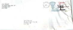 Entier Postal Postal Stationary Canada Balance Dayton  