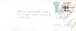 Entier Postal Postal Stationary Canada Balance Dayton  