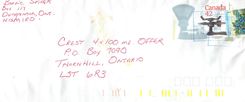 Entier Postal Postal Stationary Canada Balance Dayton  